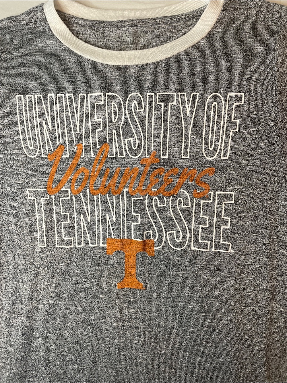 University of Tennessee Volunteers Gray Ringer Midi Dress- concept sports sz. M - Picture 3 of 8